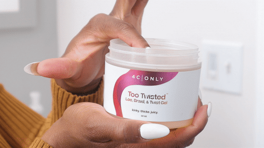 3 easy ways to style your kinks with the Too Twisted loc, braid & twist gel