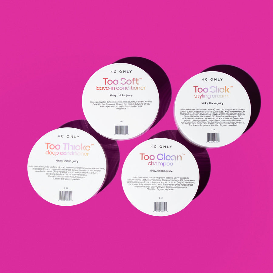4C ONLY | Travel Kit - Sample Size Too Easy Collection For 4C Hair